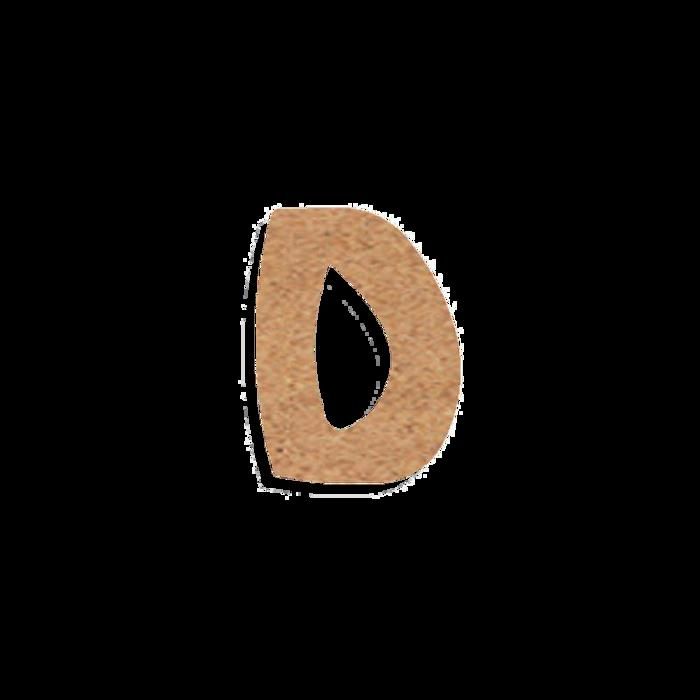 Lettre en bois - LE GEANT DE LA FETE - 15 cm - Beige - Mixte - Adulte/Enfant