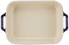 STAUB "Grand Bleu Rectangular Dish" 27x20cm, Ceramic Gratin Dish, Oven and Microwave Safe [Official Japanese Product] Dish 40508-591