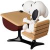 Medicom Toy UDF Фигурка Сверхдетализации 844 PEANUTS СЕРИЯ 18 Снупи с полностью собранной фигуркой примерно 85 мм №. Стол, высокий, внемасштабный, окрашенный,