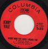 7-дюймовая пластинка ДЖЕРРИ ВЕЙЛ - Где ты был, когда я нуждался в тебе 443337 Columbia 1965 США Поп Бывшая в употреблении