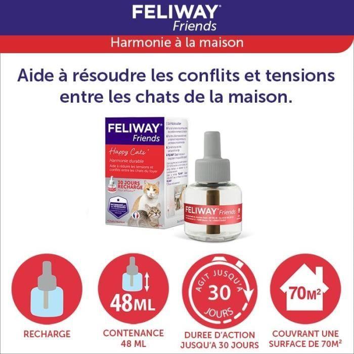 Feliway friends recharges pour diffuseur 3 x 48ml