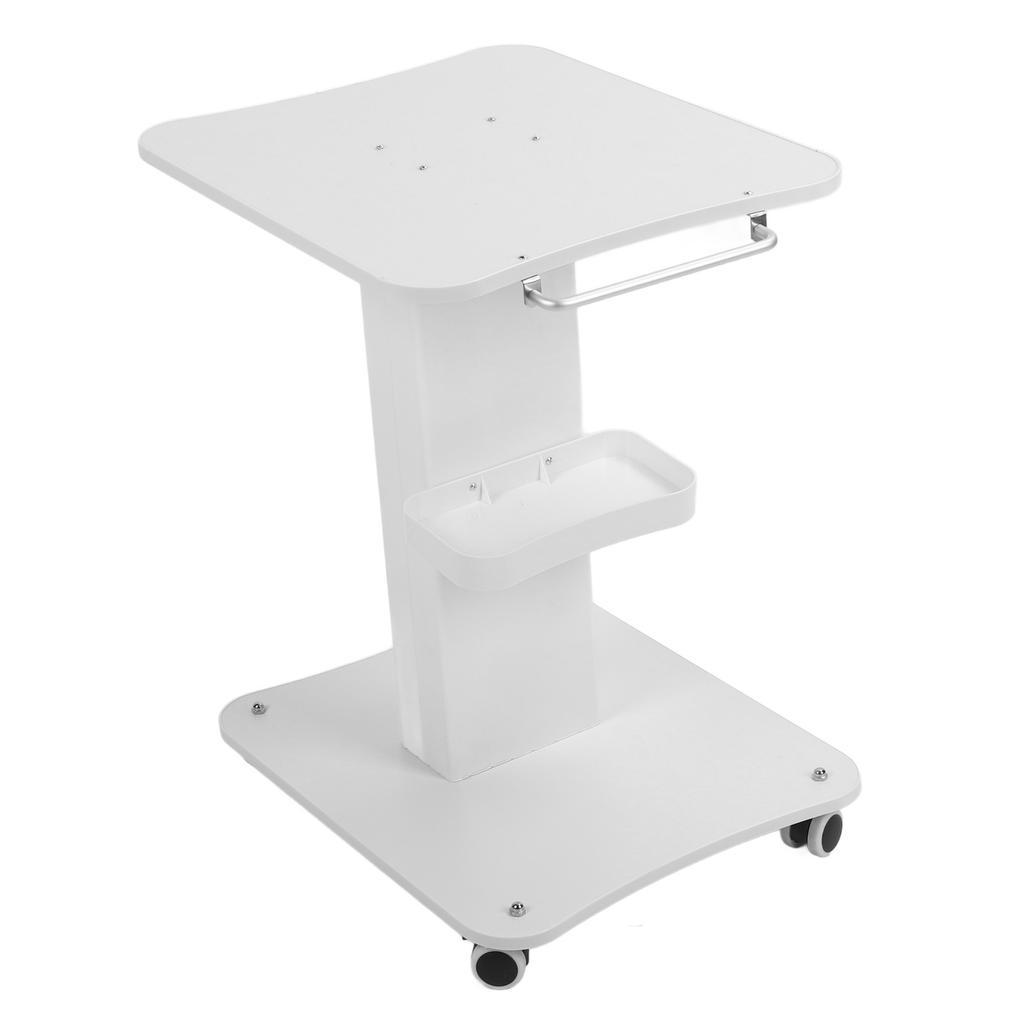 Beauty Instrument Stand Cart 3 Tier Rolling Storage Stand Mobile Cart with Wheel for Spa