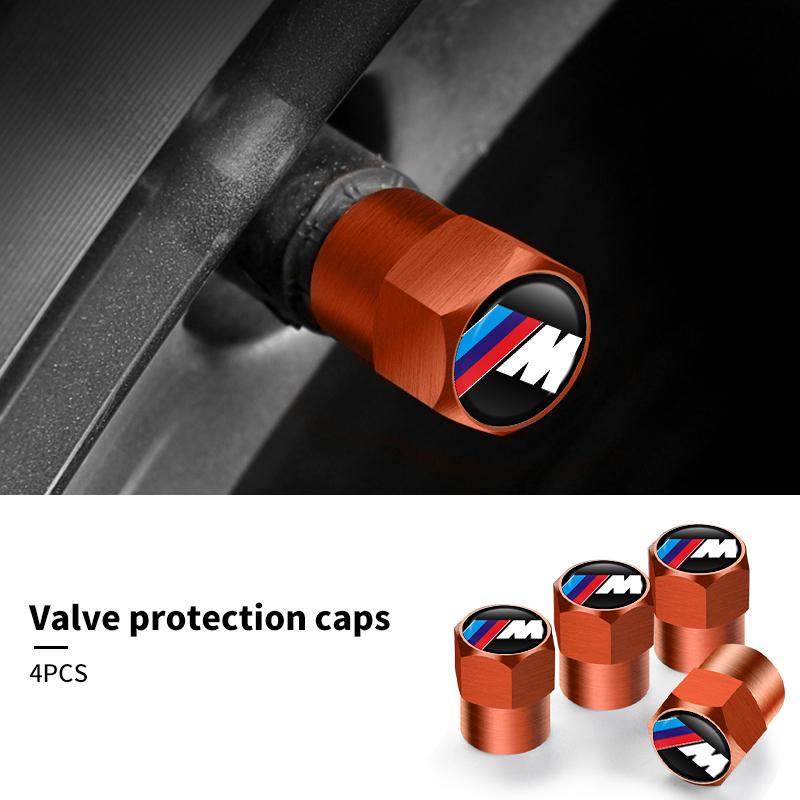 Новые 4 шт. Колпачки ниппелей колес автомобиля Защитные колпачки штоков воздуха Аксессуары Для BMW E90 E60 E46 E39 F30 F10 E87 X3 X4 X5 X1 G30 G20 M3 M5