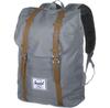 Рюкзак Herschel Retreat grey/tan synthetic leather (10066-00006)