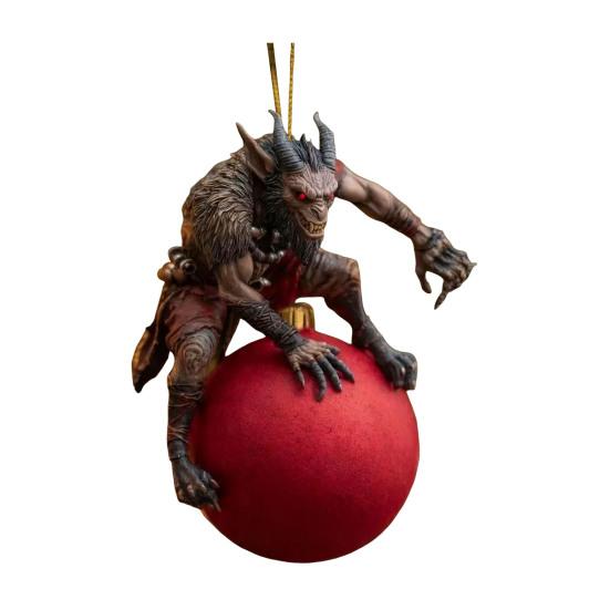 Рождественские украшения Страшный фольклор Рождественская елка Подвесное украшение Ужасы 2D Акриловые украшения для Рождественской елки Праздничное украшение для вечеринки