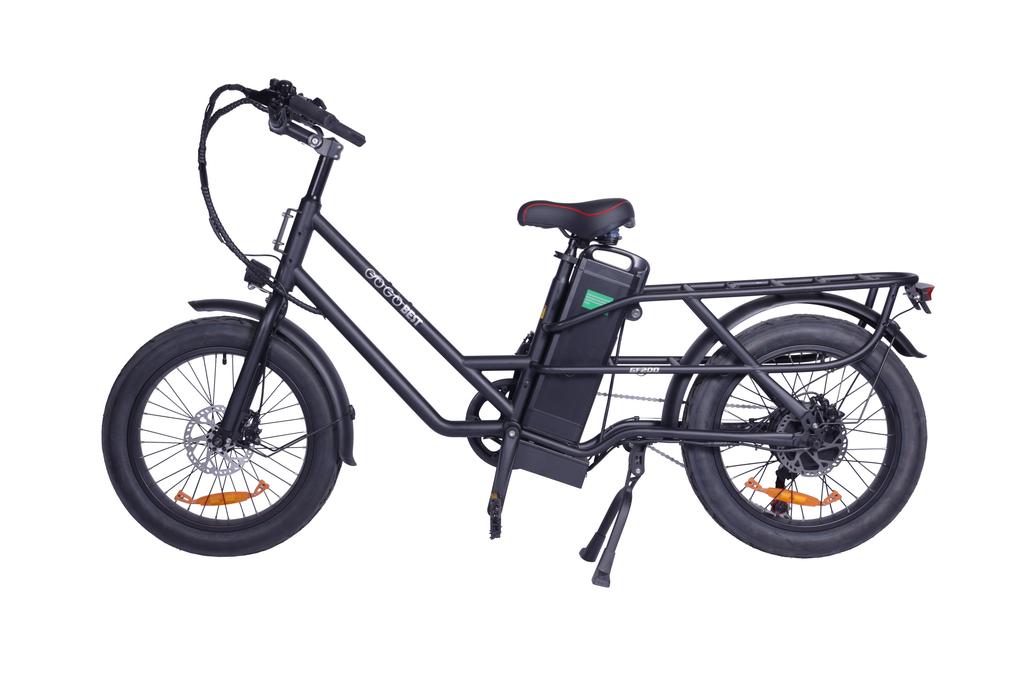 Электровелосипед Gogobest GF200 для взрослых, 500 Вт, бесщеточный двигатель, литиевая батарея 48 В 15,6 Ач, 20-дюймовые колеса, для городской езды