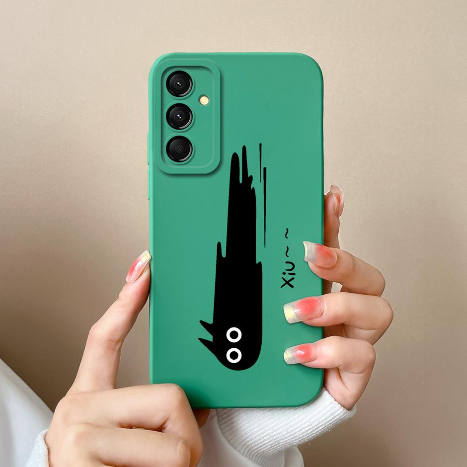 Чехол для Samsung Galaxy M23 M33 M35 M53 5G Модный Черный Кокосовая Пальма Силиконовый Мягкий Чехол SamsungM23 M 33 M35 M53 5G Funda Shell