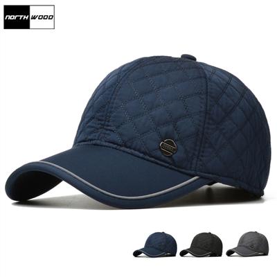 Зимние бейсболки для мужчин с защитой ушей, теплые шапки для папы, уличные мужские шапки-дальнобойщики