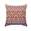 New Bohemian Colorful Geometric Pattern Short Plush Pillowcase Ethnic Style Retro Pillowcase Cushion