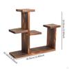 Wooden Plant Stand Desktop Tiered Flower Shelf Storage Holder Creative Display Rack Pot