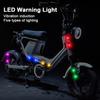 Solar Warning Light High Lumens Super Bright Waterproof Compact Size Portable Rechargeable Motorcycle Bike Tail Light LED Bike Lamp