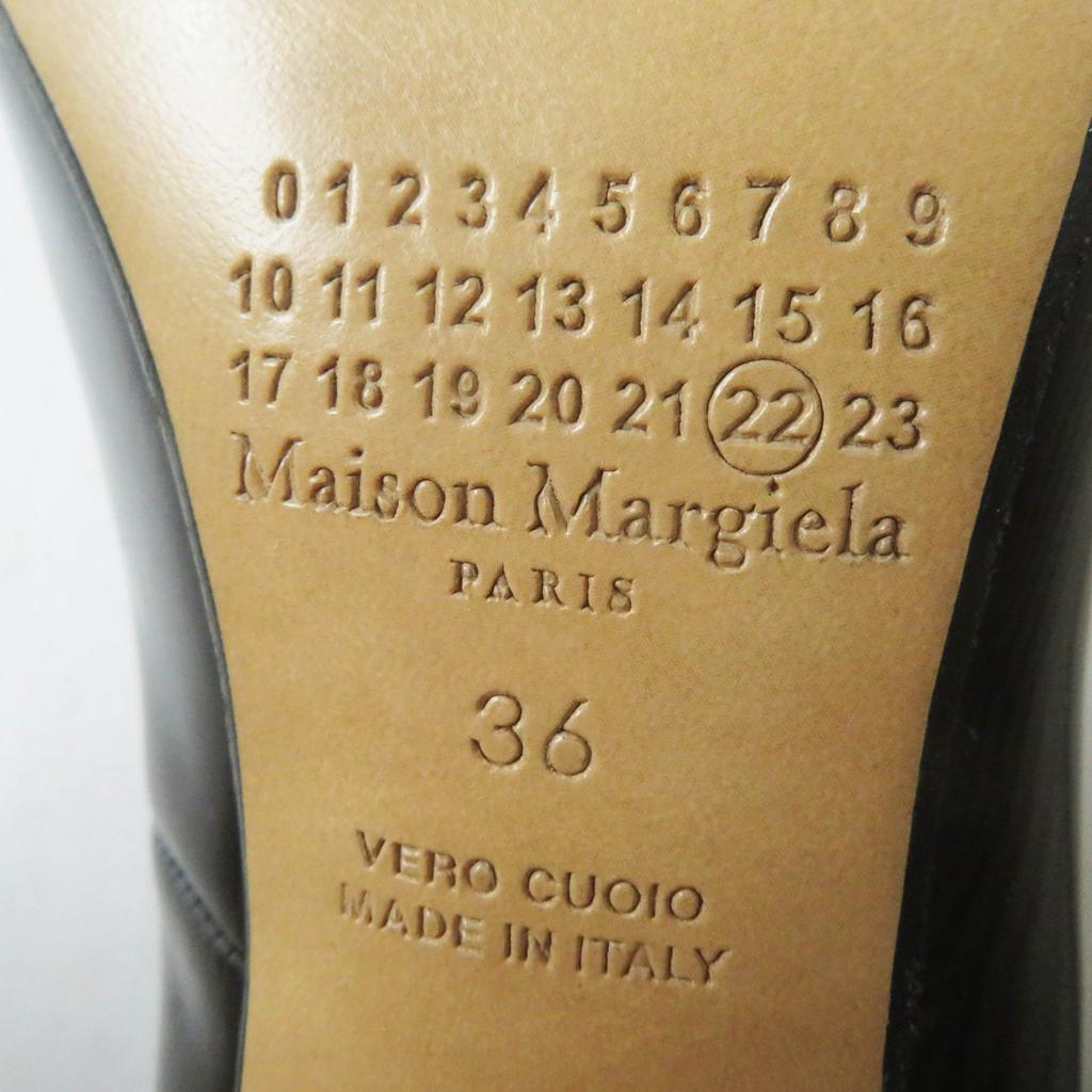 Pristine Maison Margiela 22 pumps patent leather black 36 S58WL0229 Used