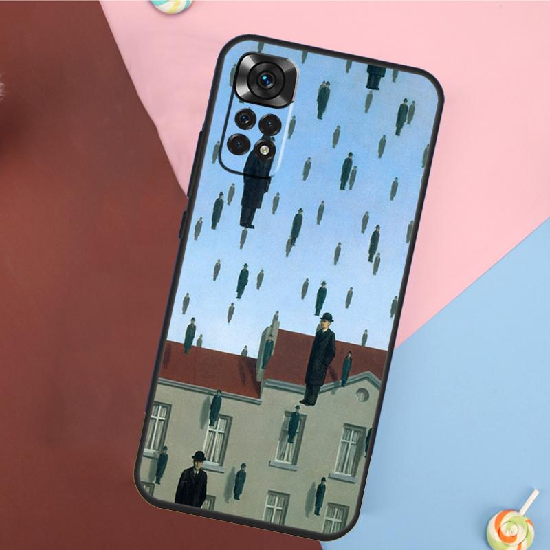 Чехол Rene Magritte для Xiaomi Redmi Note 13 Pro 14 12 11 9 10 9S 10S 11S 12S Redmi 10C 12C 13C 14C