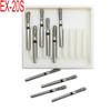 10pcs Diamond Burs Dental FG 1.6mm High Speed Drills for Polishing Smoothing Teeth Polishers EX-20S
