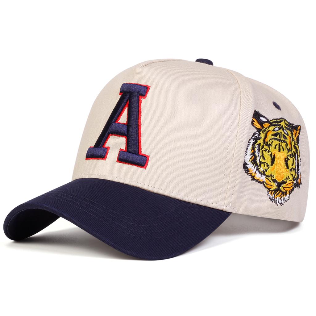 Men Letter Embroidered Baseball Cap Outdoor Adjustable Sunscreen Leisure Hat Spring Autumn Travel Tourism Beach Vacation