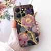 For Motorola Moto G86 Power Cute Flower Butterfly Cat Painted Case For Moto G86 G86Power Black Silicone Soft Phone Cases