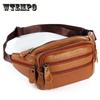 Поясная сумка из натуральной кожи, кожаная многофункциональная деловая мужская нагрудная сумка, сумка кассира, спортивная поясная сумка для бега, мобильного телефона, женская сумка