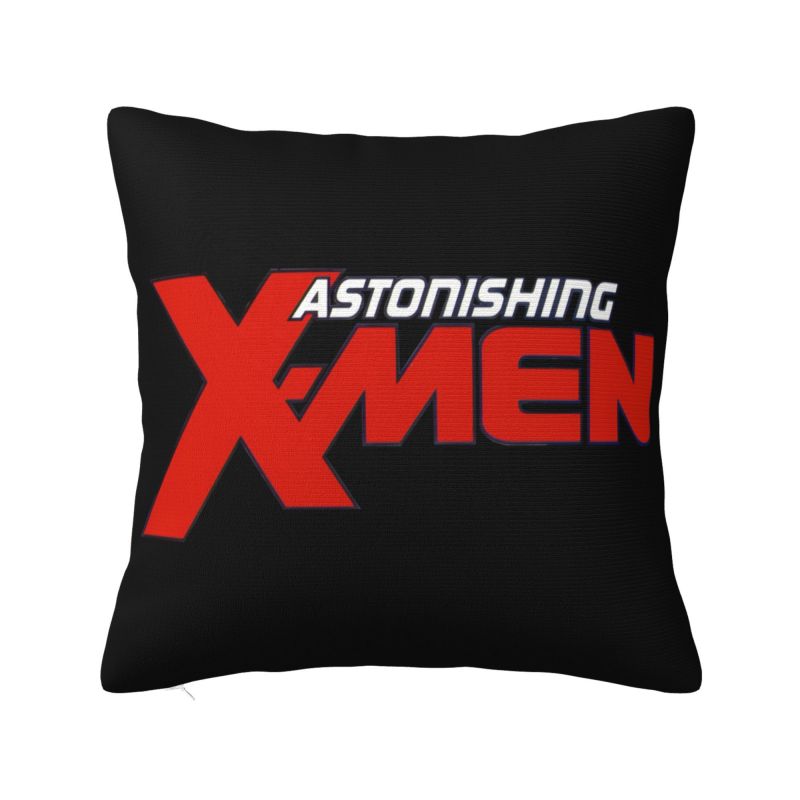 Индивидуальная Роскошная Наволочка Disney X-Men Marvel для Подушки на Диван, Полиэстер, Декор Дома