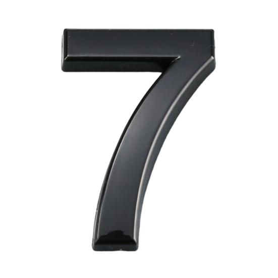 3D House Number Self-Adhesive Simple Installation 0-9 Modern Street Door Home Address Number Mailbox Sign