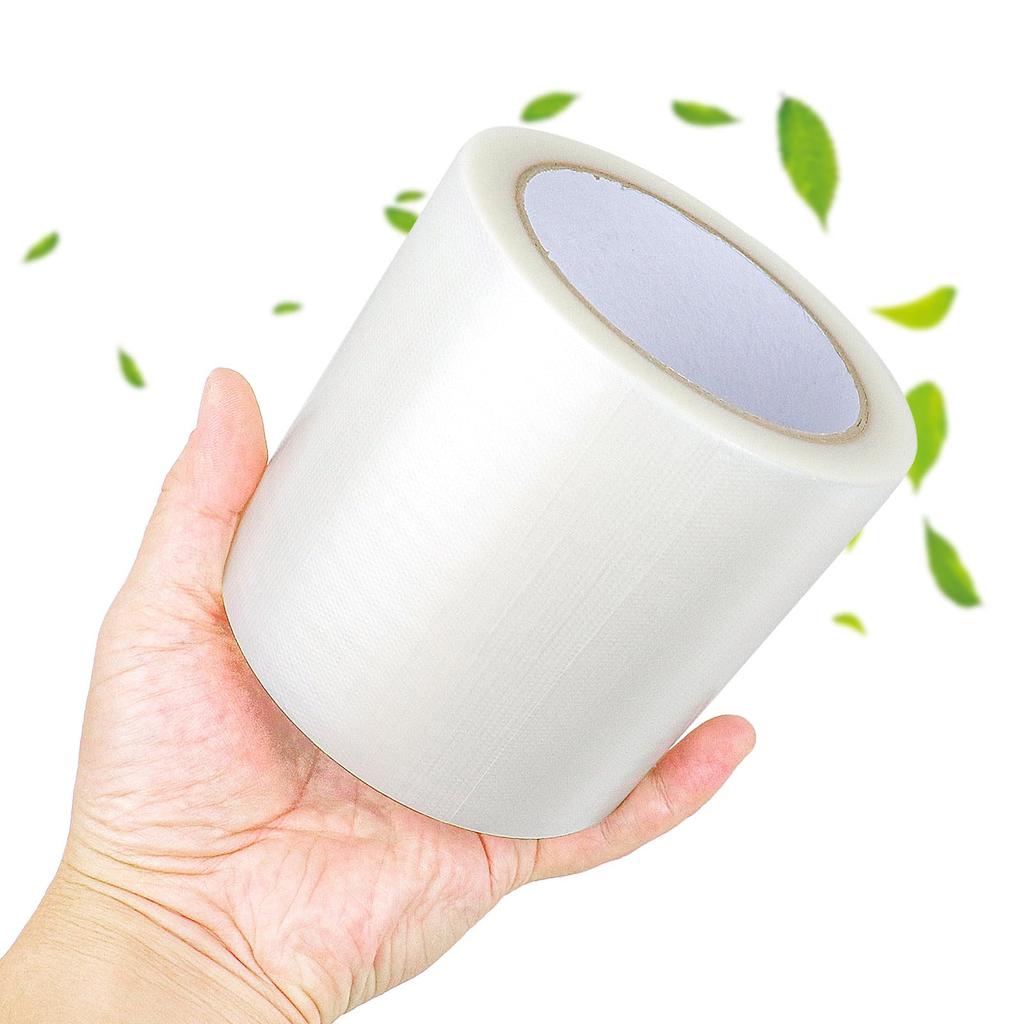 BOMEI PACK Прозрачная защитная лента для покрытия и строительства 100мм x 25м 1 рулон