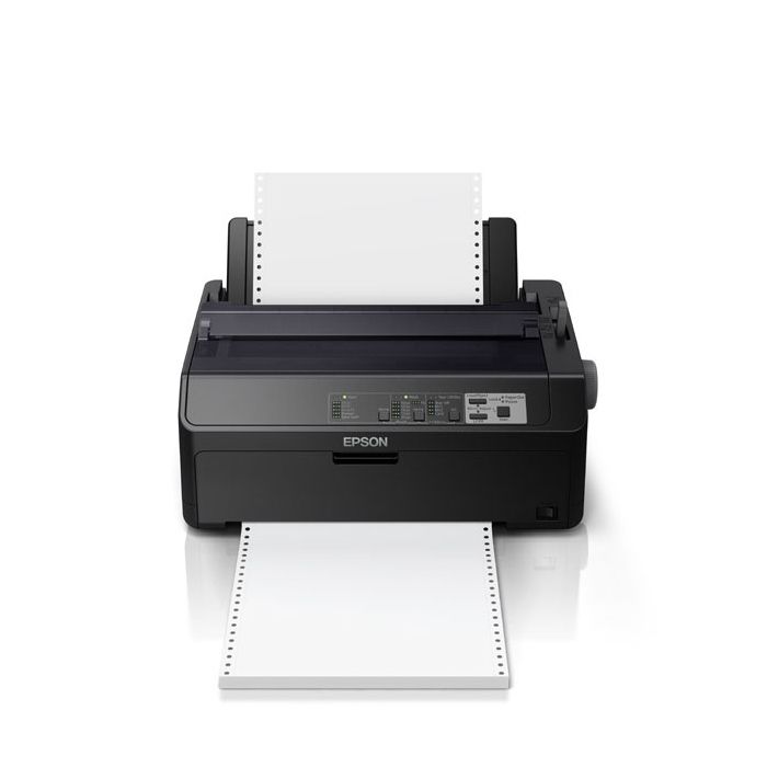 EPSON FX 890IIN Dot Matrix Printer - Monochrome - 240 X 144 Dpi - 9 Pin - Parallel, USB 2.0, LAN