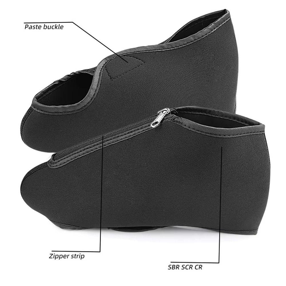 Windproof Ice Skate Covers Neoprene Figure Skates Protectors Skating Boot Covers Adults Teens