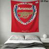 Arsenal logo Wall Hanging Printed Fabric Blanket Decorative Tapestries for Bedroom Living Room Home Decor