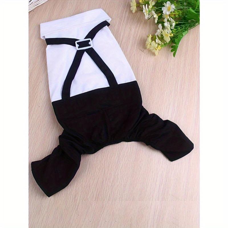 1 шт. Охлаждающая рубашка для питомца, Дизайн на 4 лапы, Формальный воротник, Одежда для кошек и собак