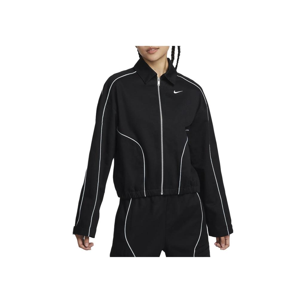 New Nike Sportswear Women's Woven Jacket Black FN1941-010