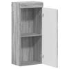 Bathroom Wall Cabinet TULUM Grey Sonoma 37 x 24.5 x 86 cm
