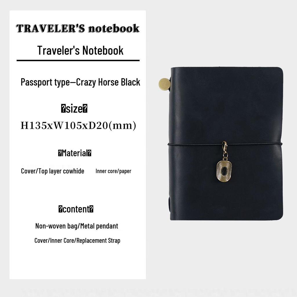 Дневник путешествий по Теннесси: Блокнот ручной работы из винтажной коровьей кожи