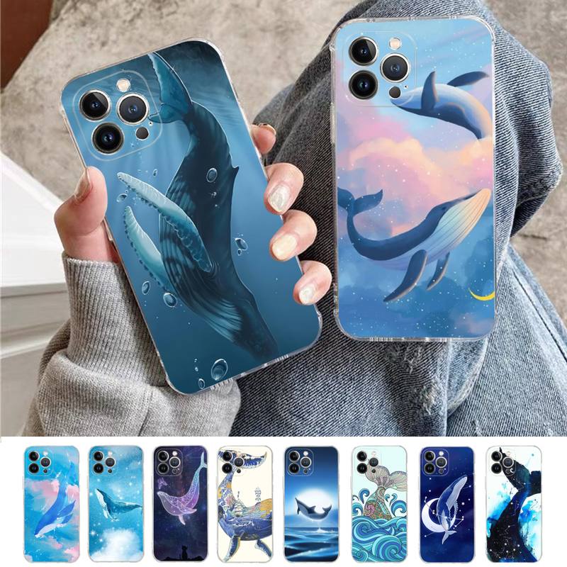 YNDFCNB чехол для телефона с изображением кита, рыбы, волны и моря для iPhone XR X XS Max 14 13 Pro Max 11 12 Mini 6 7 8 plus SE 2020, чехол с принтом