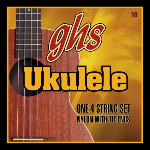 Ghs Standard Ukulele Strings, Clear Nylon #10