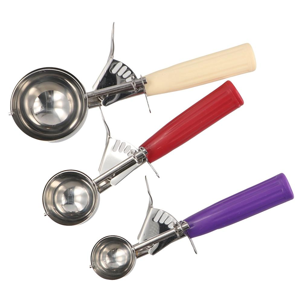 Steel 9 Sizes Fruit Kitchen Cookies Mash Food Portioner Cutter Ice Ball  Spoon Ice Cream Scoop