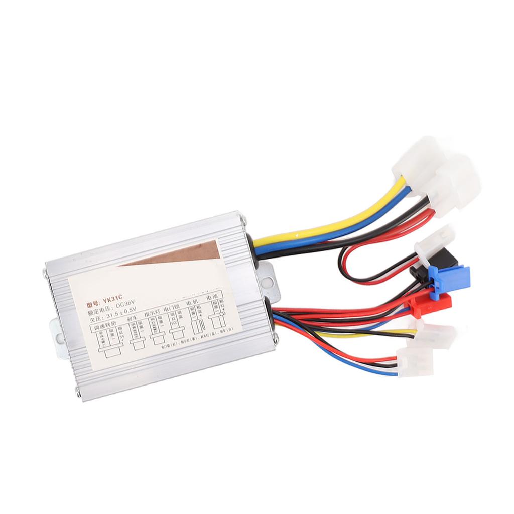 36V 800W Electric Scooter Speed Controller Brushed Electric Bike Controller Replacement for Upgrade