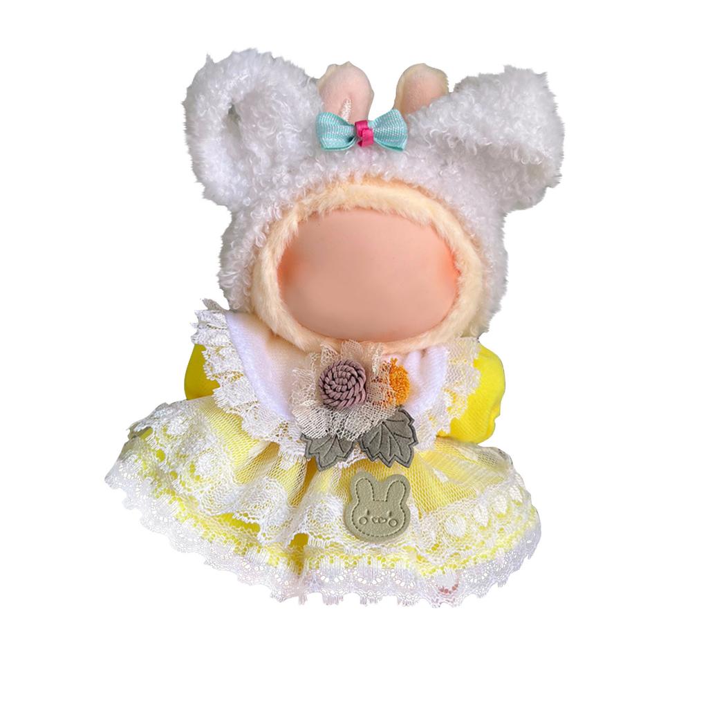 Costume 6.69 Inch Plush Toy Costume High Quality 17cm Doll Replacement Costume Fashion Doll Costume Doll Not Included