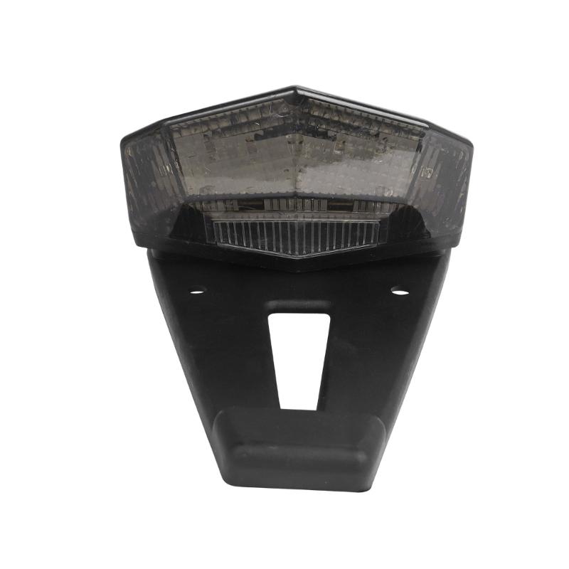 Светодиодный задний фонарь для мотоцикла со встроенными поворотниками Водонепроницаемый светодиодный задний фонарь Лампа высокой видимости для автомобилей