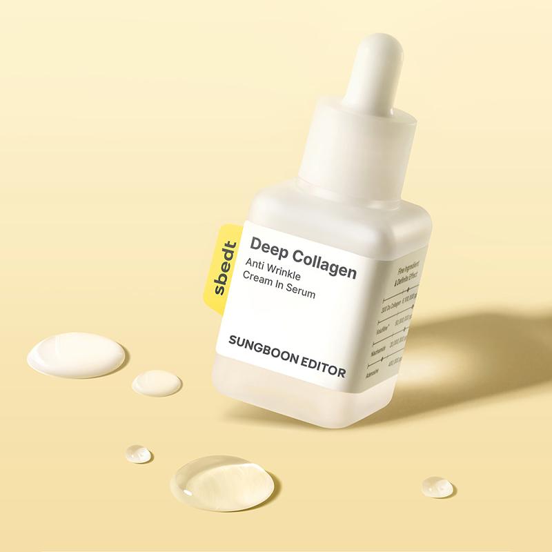 SUNGBOON EDITOR Глубоко увлажняющий крем-сыворотка против морщин с коллагеном 40 мл