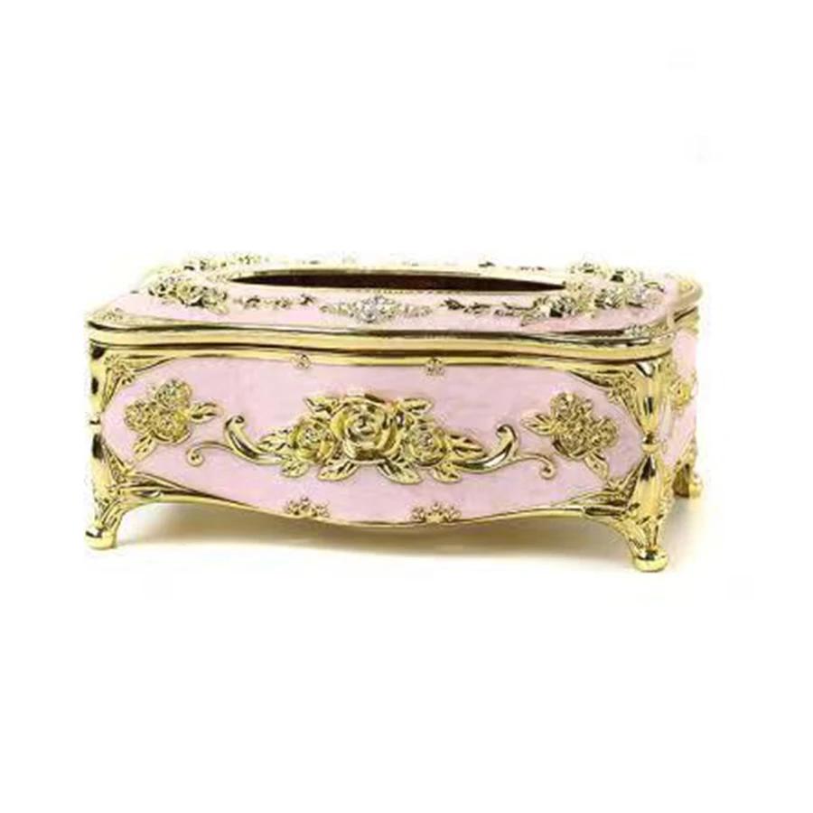 Европейский ящик для салфеток Элитный ресторанный ящик для извлечения салфеток Кухня и гостиная Настольный ящик для хранения салфеток Moai