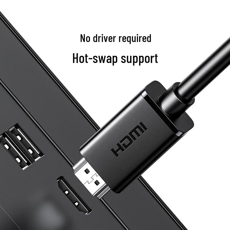 Ugreen Кабель-адаптер DisplayPort на HDMI 4K