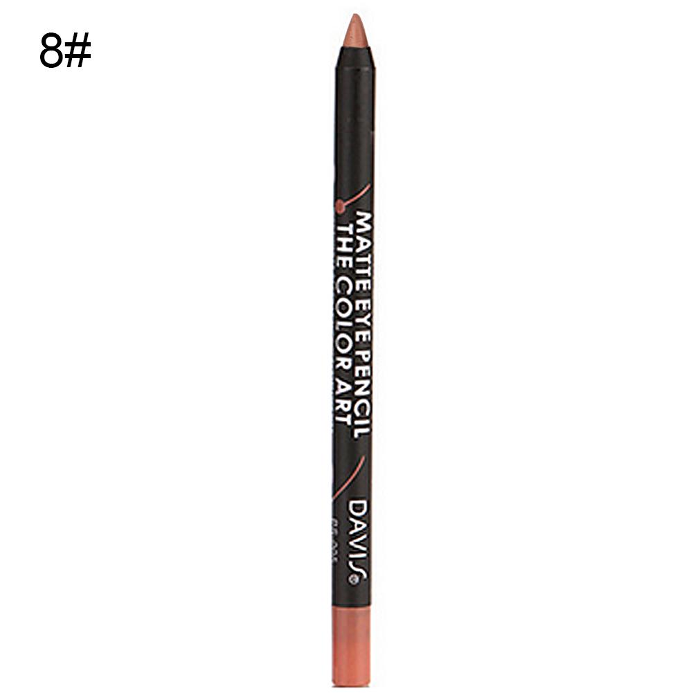 Puntos Водостойкая стойкая помада-карандаш 12 цветов Шелковистая матовая подводка для губ Косметика