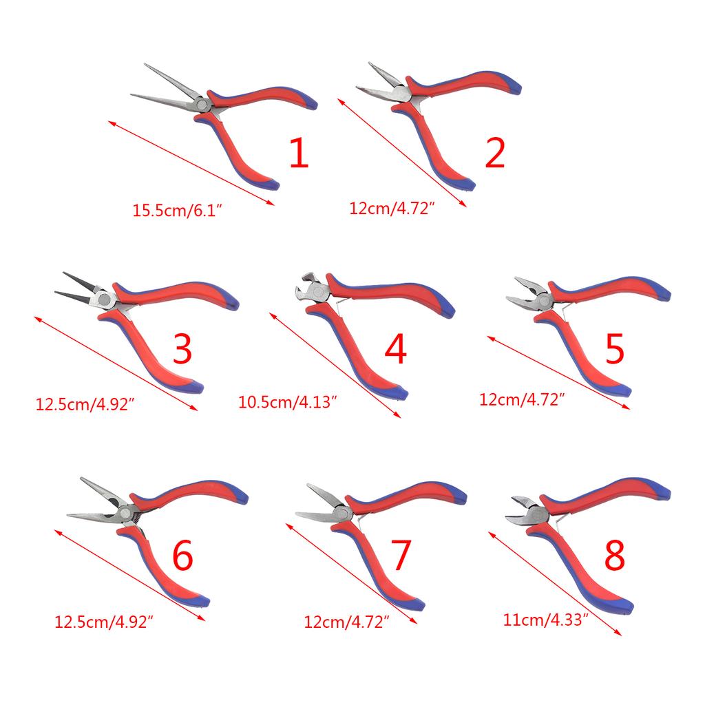 5inch Mini Pliers Electronic Scissors Wires Cutting Cutter Hand Repair Tool Jewelry Wire Stripper Multitool Tweezers