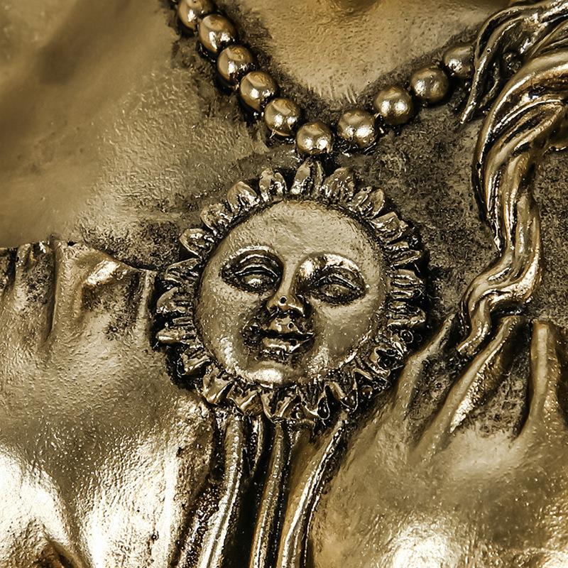 Greek Goddess Wealth-Attracting Decorative Statue - Lucky Office Desktop Ornament