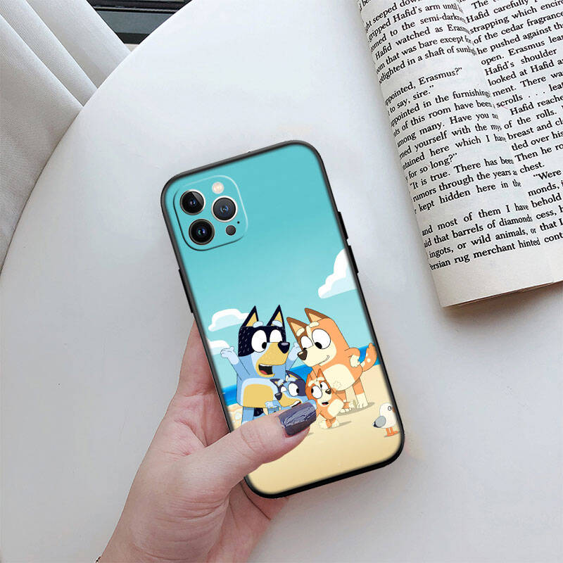 Синий чехол для телефона Bluey MH23 для Samsung S20 S21 S22 S23 S24 FE Ultra Plus Lite S21S A55 A07 A17 F06 F16 M06 M16 M56 A36 A37 A57