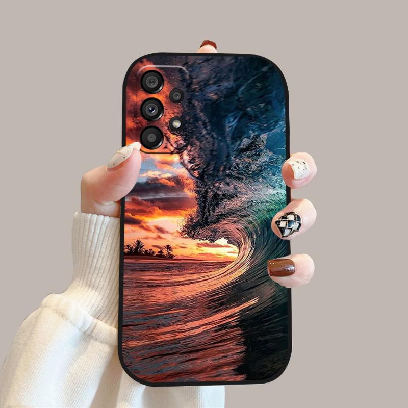 Для Samsung A73 A72 Чехлы Модный Мультяшный Принт Мягкий Силикон ТПУ Чехол для Телефона Для Samsung Galaxy A53 A33 Защитный Бампер Чехол