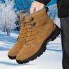 39-47 зимние мужские походные ботинки плюшевые кроссовки для активного отдыха повседневная обувь зимние ботинки