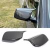 Carbon Fiber Car Rear View Door Wing Mirror Side Mirror Cover Caps Shell Case for BMW E60 E61 E63 E64 5 6 Series Model