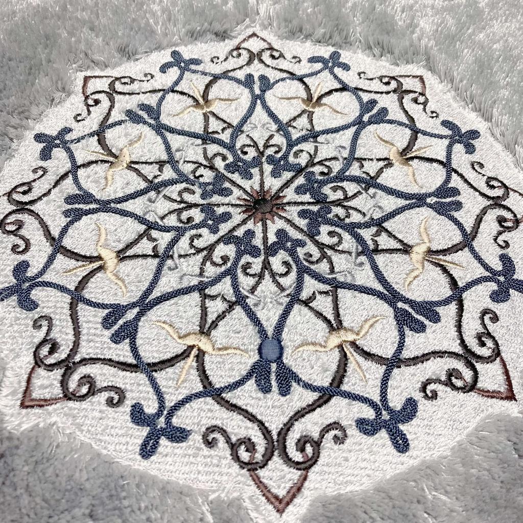 Коврик для ванной Senko Mina 45 x 70 18671 M+home, прибл.. см, Серый,