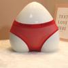 Breathable Mesh English Letter Sports Style Ultra-Thin Women's Briefs