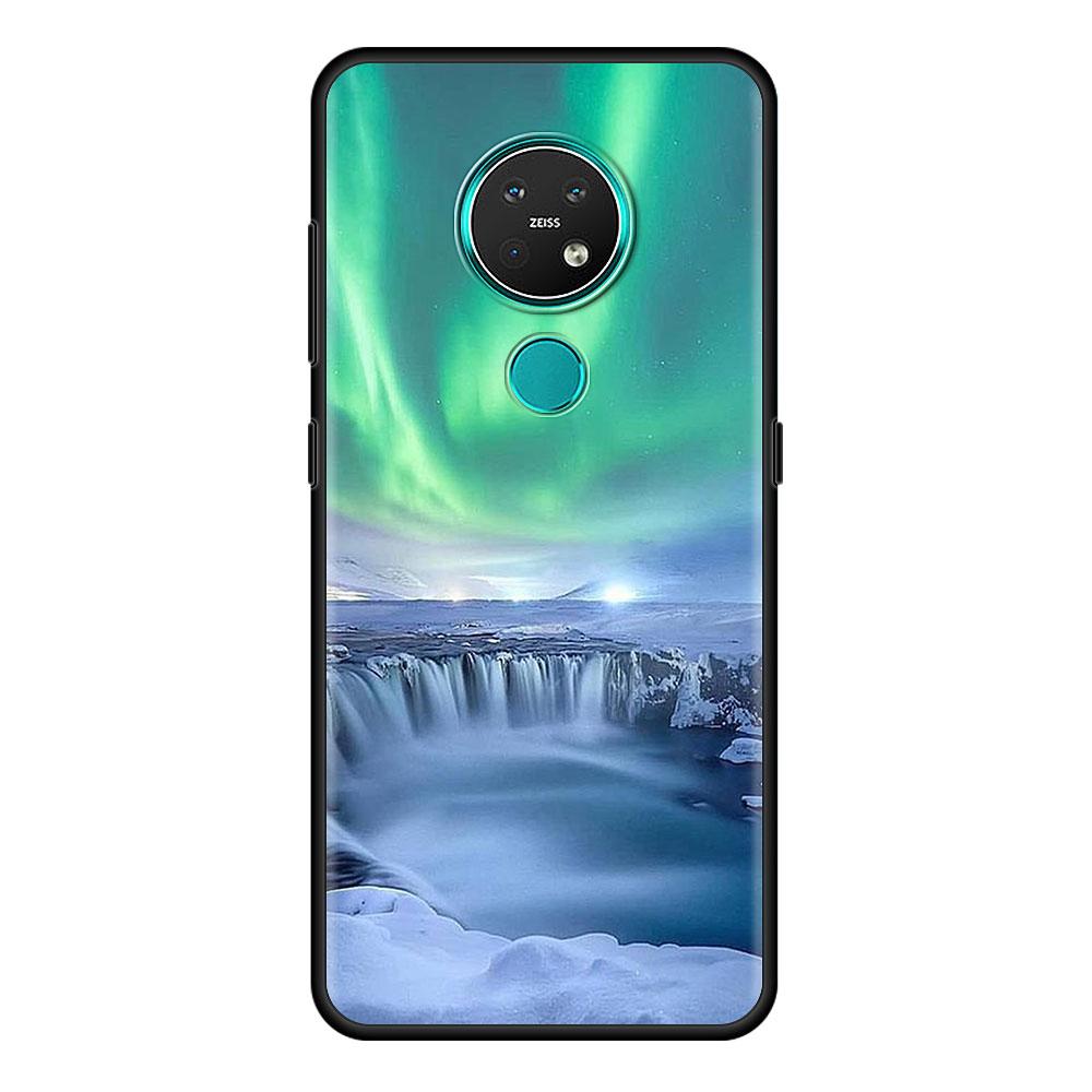 Northern Lights Sky Cell Phone Case for Nokia 5.4 7.2 3.4 5.3 2.3 3.2 8.3 5G 2.4 2.2 4.2 1.3 1.4 C20 G20 X20 Cover Coque